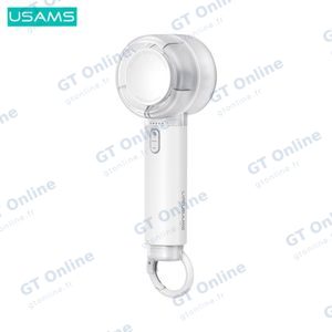 Mini Ventilateur Portable Usams LU01 2000mAh Blanc