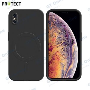 Coque de Protection IZ001 PROTECT pour Apple iPhone X/iPhone XS MagSafe Noir