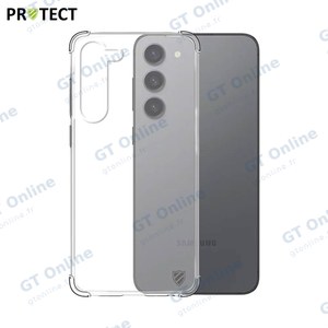 Coque Silicone Renforcée PROTECT pour Samsung Galaxy S23 Plus 5G S916 Transparent
