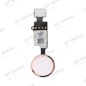 Bouton Home Apple iPhone 7 Plus/iPhone 7 YF (No Touch ID) 3rd Génération Rose Gold