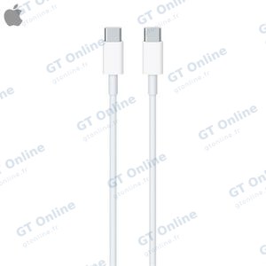 Câble Data USB-C vers USB-C Apple MLL82ZM/A 60W 2m Bulk Blanc