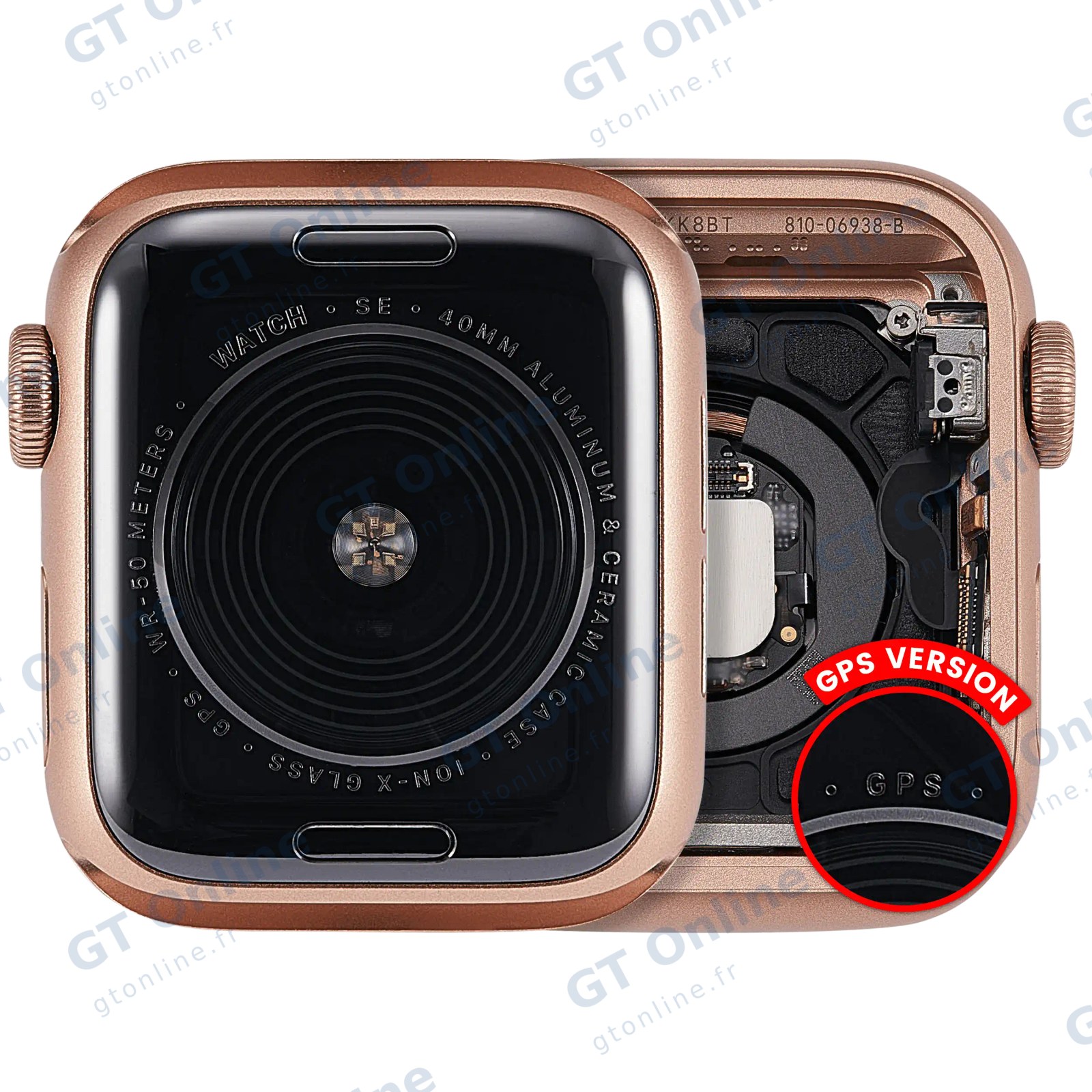 Châssis pour Apple Watch Series SE 1st (40MM) (origine d'occasion — grade A, version GPS, Aluminum / Gold)
