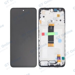 Écran Tactile Premium avec Châssis Xiaomi Redmi 12 4G/Redmi 12 5G Noir