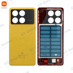 Cache Arrière Original Xiaomi Poco X6 Pro 5G 560017N11A00 Jaune