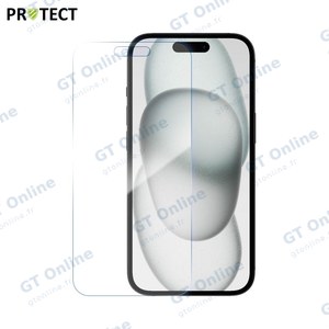 Verre Trempé Classique PROTECT pour Apple iPhone 15 Transparent