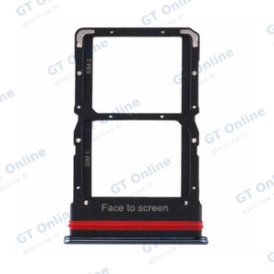 Tiroir Sim Premium Xiaomi Mi Note 10 Lite Noir