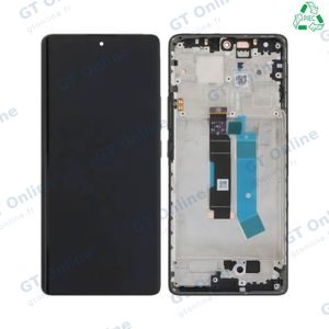 Écran Tactile Original Pulled avec Châssis (PIEC) Xiaomi Redmi Note 14 Pro 4G Bleu