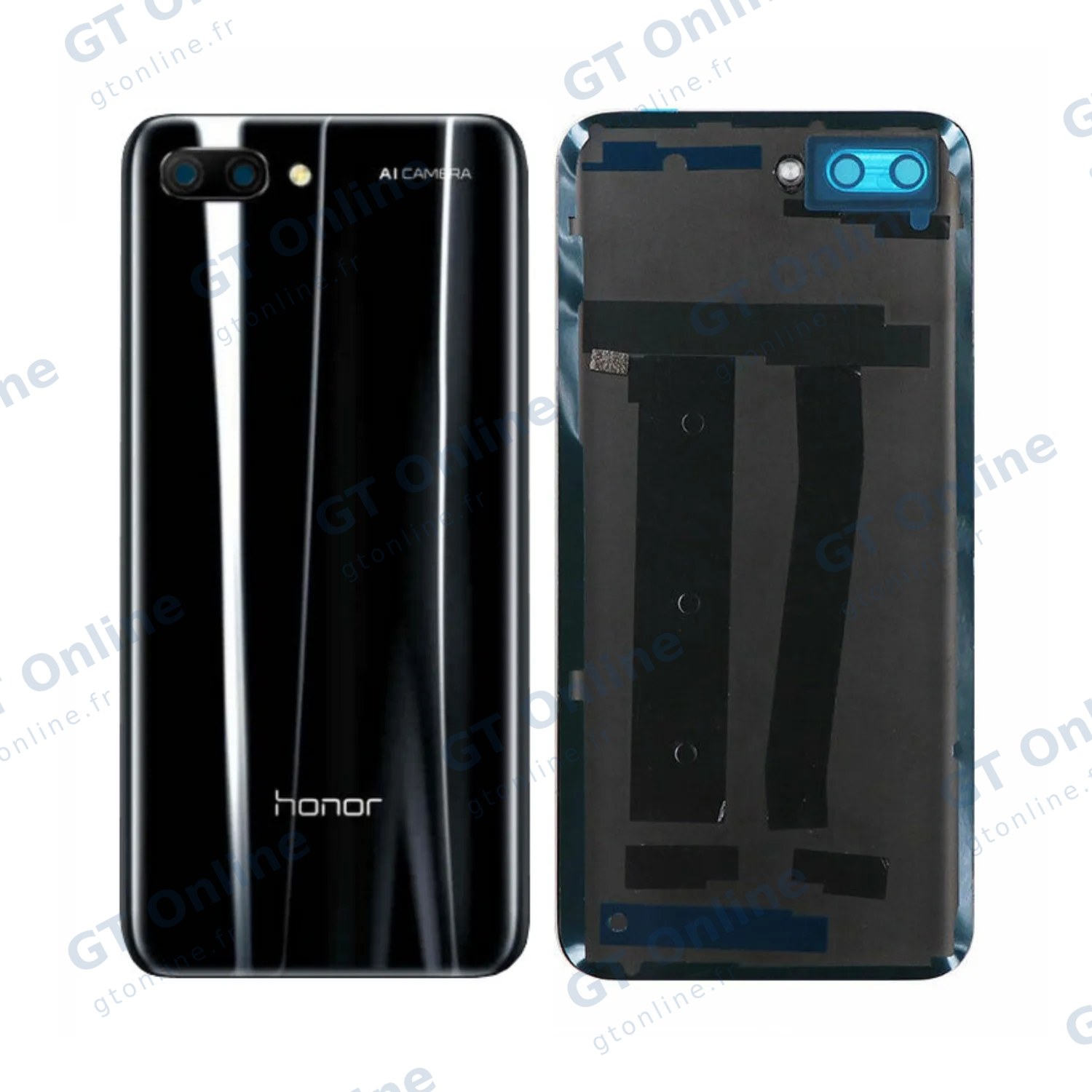 Vitre arrière pour Honor 10 (noir)