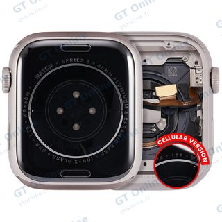Châssis pour Apple Watch Series 8 (45MM) (origine d'occasion — grade A, Cellular Version, Aluminum / Starlight)