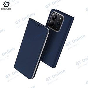 Housse de Protection Skin Pro Dux Ducis pour Xiaomi Redmi Note 14 5G Bleu