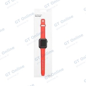 Bracelet Sport Apple Watch 38/40mm 8 Rouge