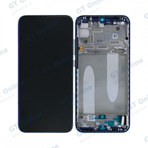 Écran Tactile Premium avec Châssis Xiaomi Mi A3 Bleu Subtil
