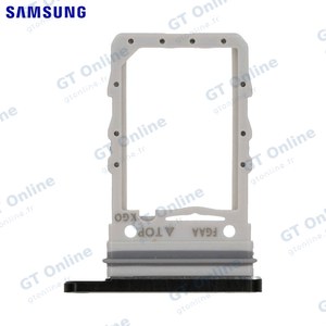 Tiroir SIM Original Samsung Galaxy Z Flip 3 5G F711 GH98-46768A Noir