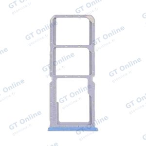 Tiroir Sim Premium OPPO A16 4G/A54s/A16s Bleu Perle