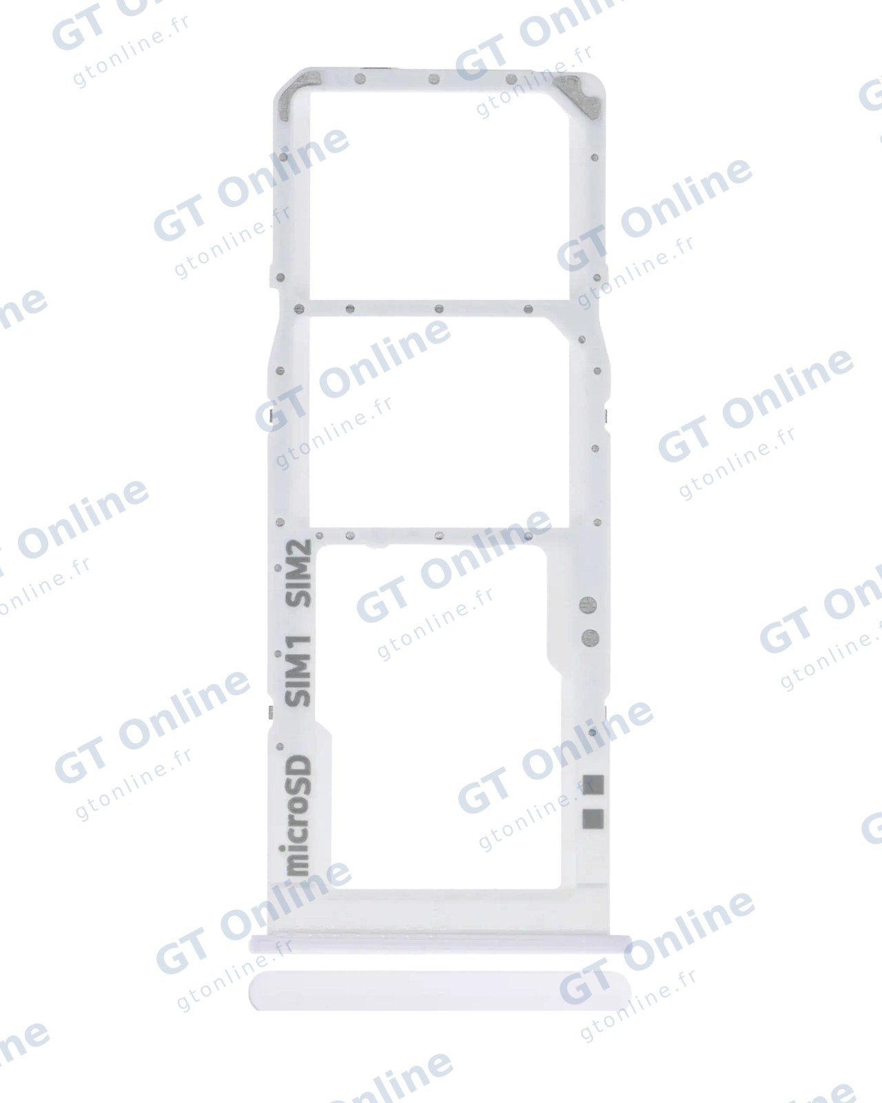 Tiroir SIM pour Samsung Galaxy A30S (A307 / 2019) (blanc)