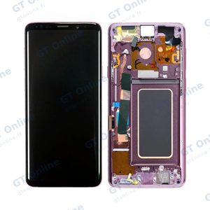 Écran Tactile Soft Oled avec Châssis Samsung Galaxy S9 Plus G965 Orchidée