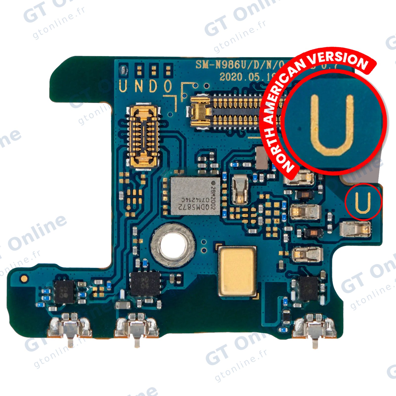 Microphone pour Samsung Galaxy Note 20 Ultra 5G (version US)
