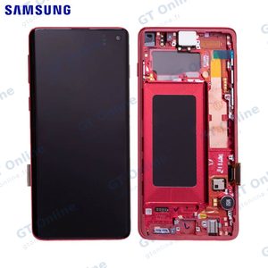 Écran Tactile Original Samsung Galaxy S10 G973 GH82-18835H GH82-18850H Rouge