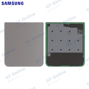 Cache Arrière Original Samsung Galaxy Z Flip 3 5G F711 (Inférieur) GH82-26293G Gris