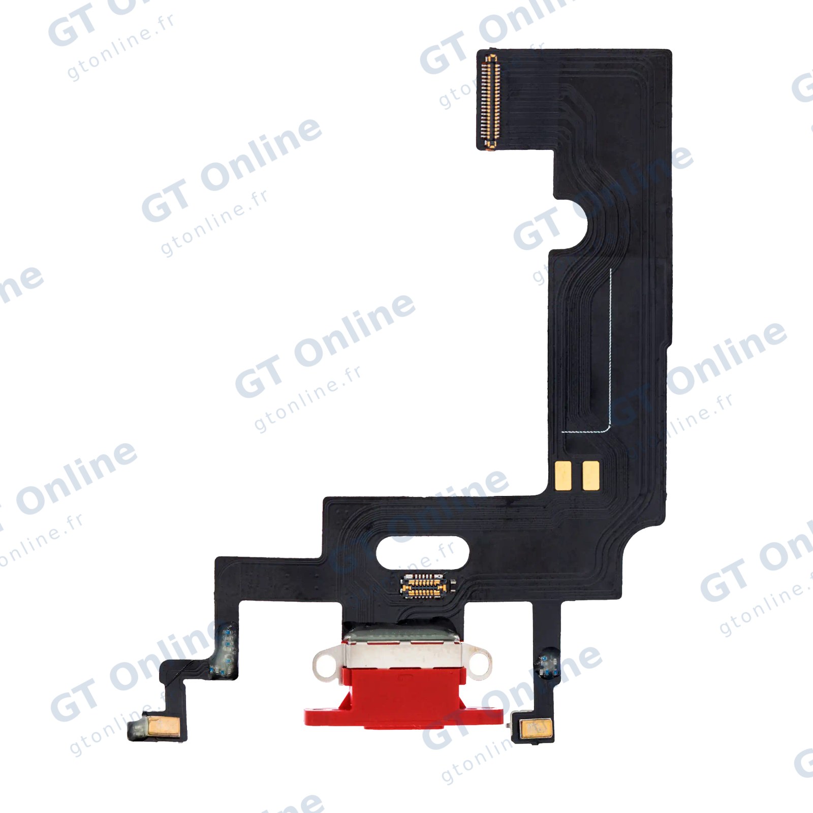 Dock de charge pour Apple iPhone XR (rouge) — Nappe de connecteur de charge