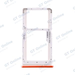 Tiroir Sim Premium Xiaomi Redmi Note 8 Pro Orange Corail