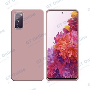 Coque Silicone Compatible pour Samsung Galaxy S20 FE 5G G781/Galaxy S20 FE 4G G780 (#17) Rose