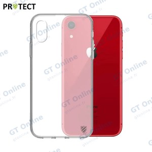 Coque Silicone PROTECT pour Apple iPhone XR Transparent