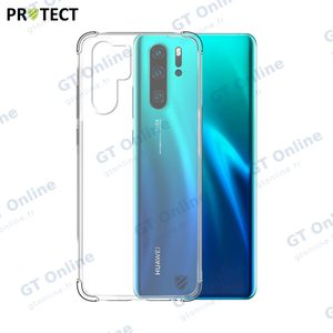 Coque Silicone Renforcée PROTECT pour Huawei P30 Pro/P30 Pro New Edition Transparent