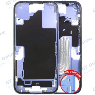 Châssis pour Apple iPhone 16 (version US, origine d'occasion — grade B, Ultramarine)