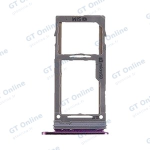 Tiroir Sim Premium Samsung Galaxy S9 Plus G965 Orchidée