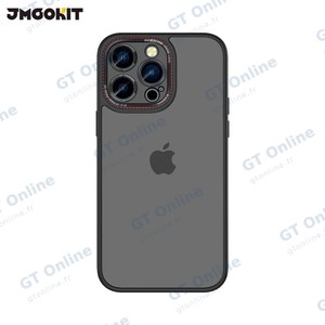 Coque de Protection Canon Lens JMGOKIT pour Apple iPhone 15 Pro Max Noir