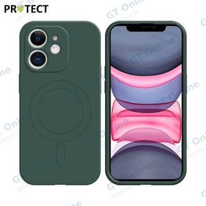Coque de Protection IZ001 PROTECT pour Apple iPhone 11 MagSafe Vert Foncé