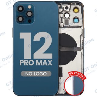 Châssis pour Apple iPhone 12 Pro Max (version US, compatible premium, Pacific Blue)
