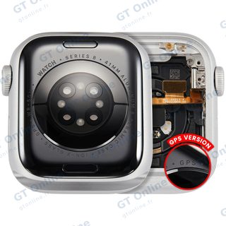 Châssis pour Apple Watch Series 8 (41MM) (origine d'occasion — grade A, version GPS, Aluminum / Silver)