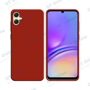 Coque Silicone Compatible pour Samsung Galaxy A05 A055 (#1) Rouge