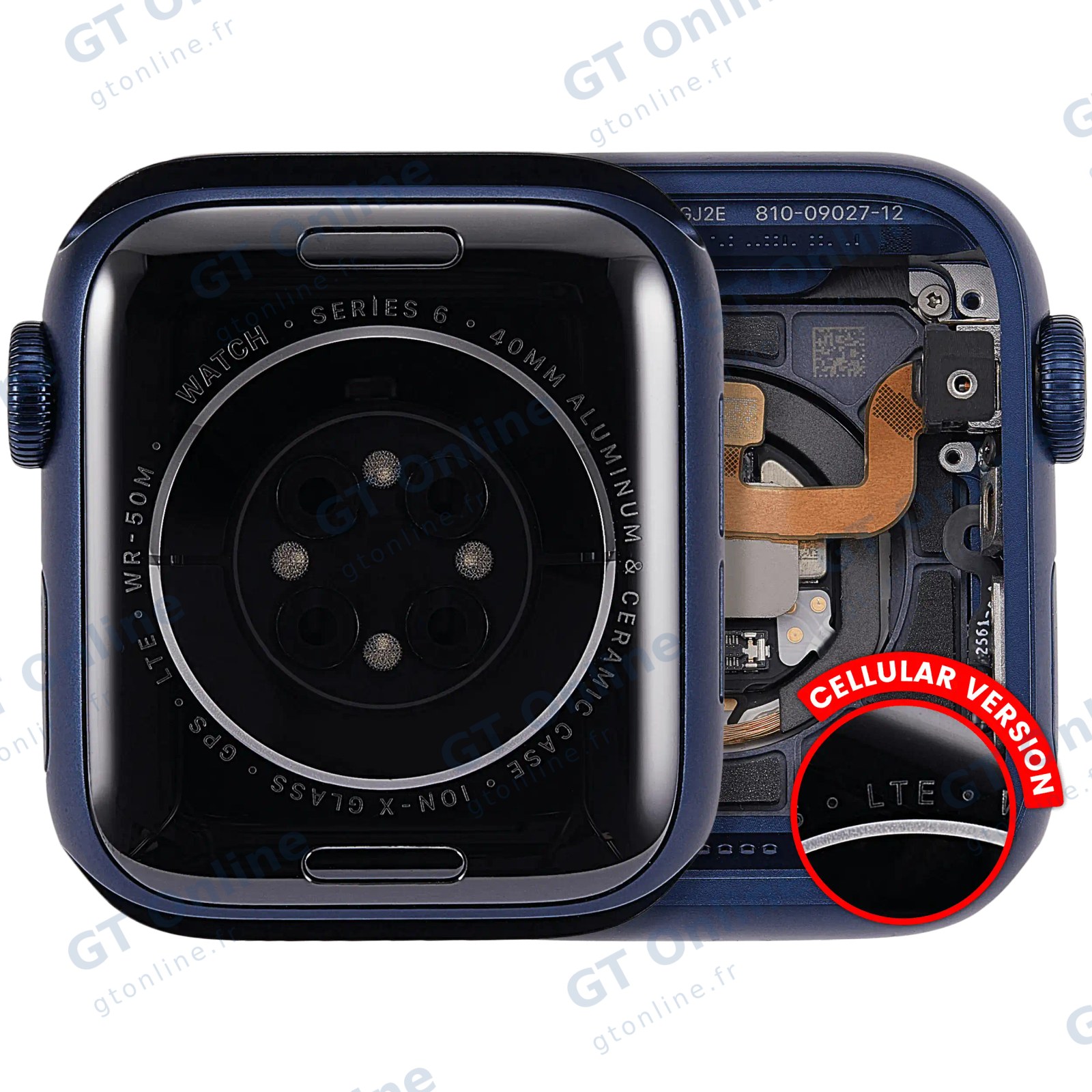 Châssis pour Apple Watch Series 6 (40MM) (origine d'occasion — grade A, Cellular Version, Aluminum / Blue)