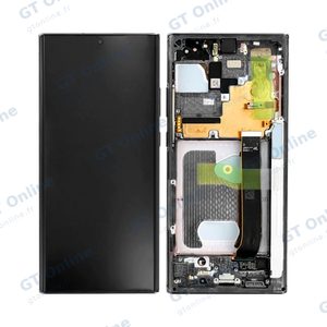 Écran Tactile Oled avec Châssis Samsung Galaxy Note 20 Ultra 5G N986/Galaxy Note 20 Ultra N985 Noir