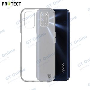 Coque Silicone PROTECT pour OPPO A72 4G Transparent