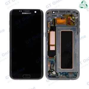 Écran Tactile Original Refurb avec Châssis (PIEC) Samsung Galaxy S7 Edge G935 Noir