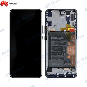 Bloc Écran Complet avec Châssis et Batterie Original Huawei P Smart Z/Y9 Prime 2019 02352RRF Noir