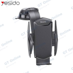 Support Smartphone pour Voiture Yesido C99 Noir