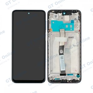 Écran Tactile avec Châssis Xiaomi Redmi Note 9 Pro 4G Noir