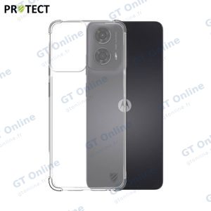 Coque Silicone Renforcée PROTECT pour Motorola Moto G24 4G Transparent