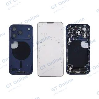 Châssis pour Apple iPhone 17 Pro (origine, version US, Deep Blue)
