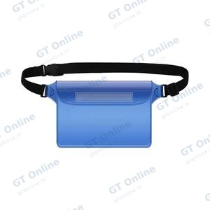 Pochette Ceinture Étanche Bleu