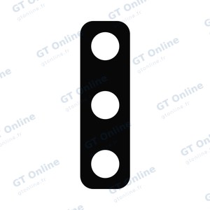 Lentille Premium Samsung Galaxy A7 2018 A750 Noir