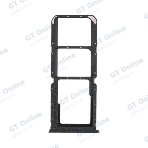 Tiroir Sim Premium OPPO A16 4G/A54s/A16s Noir Cristal