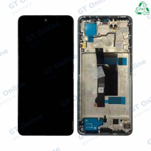 Écran Tactile Original Pulled avec Châssis (PIEC) Xiaomi Redmi Note 13 Pro 5G Bleu