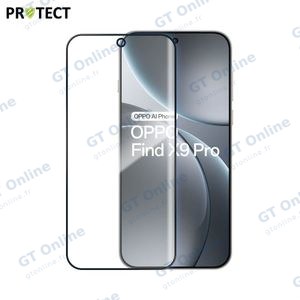 Verre Trempé Intégral PROTECT pour OPPO Find X9 Pro Noir