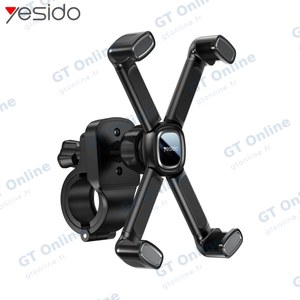 Support Smartphone pour Vélo Yesido C191 Noir